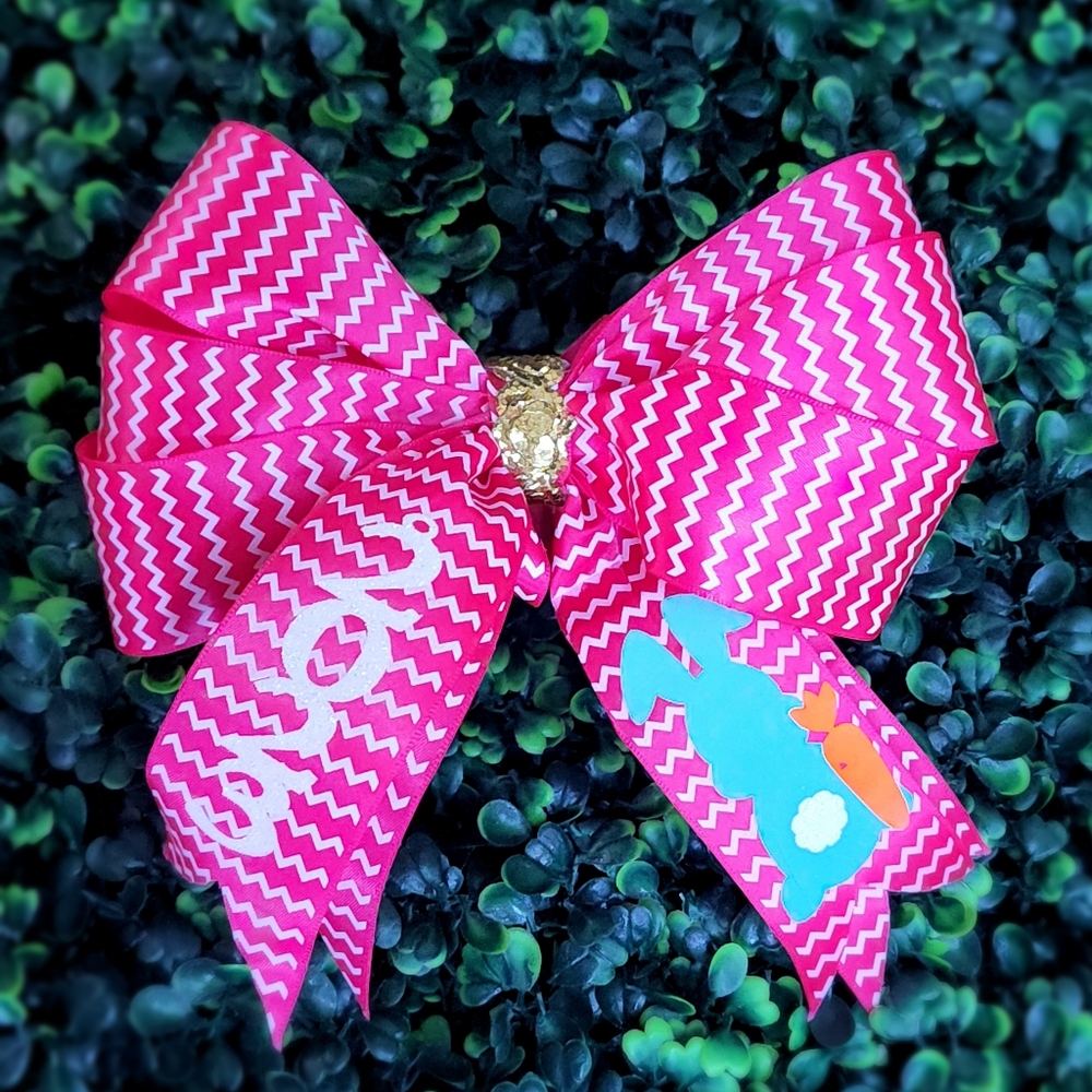 Pink 2023 Easter Bow